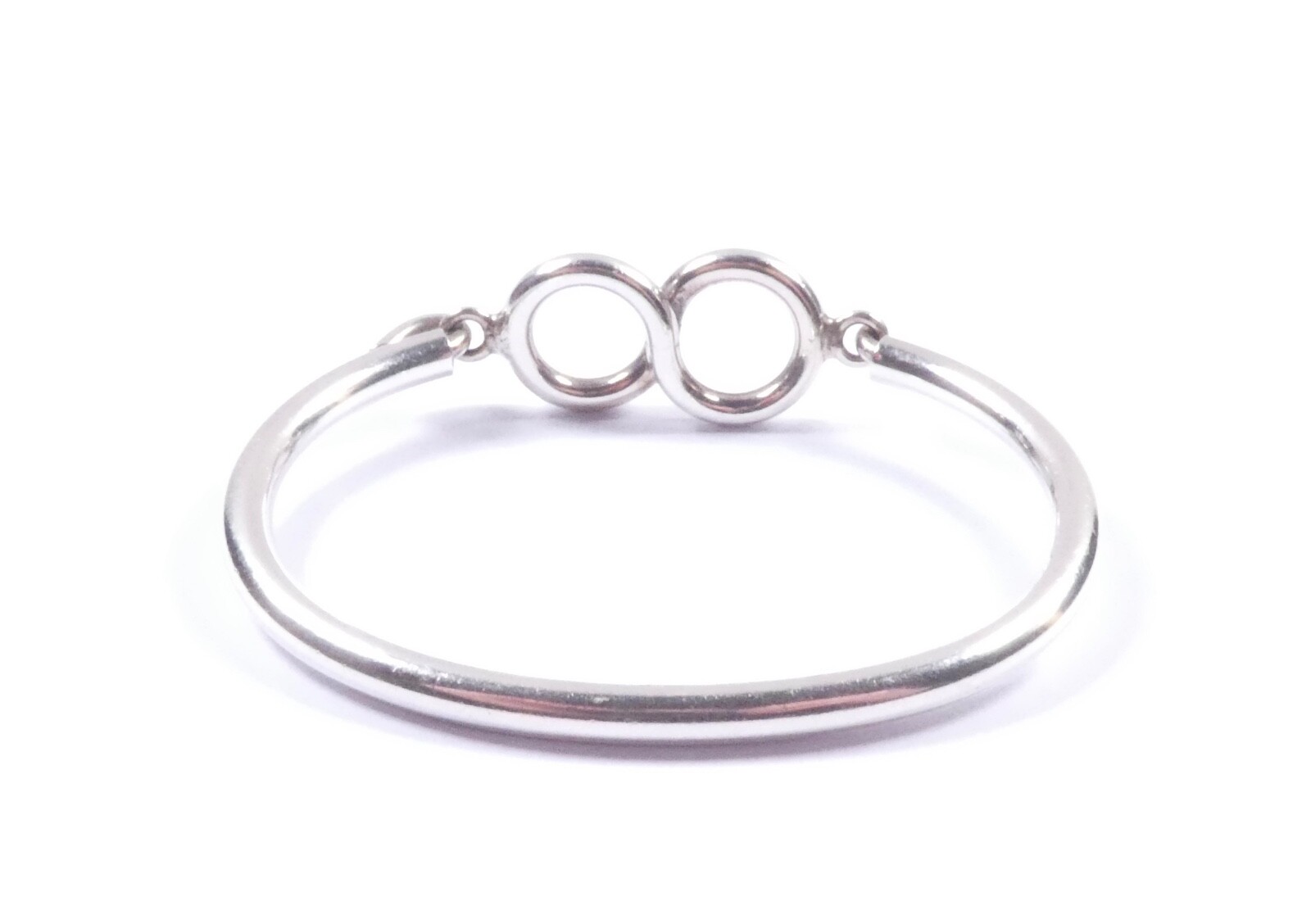 Mexican Bangle Bracelet Interlocking Design Solid… - image 4