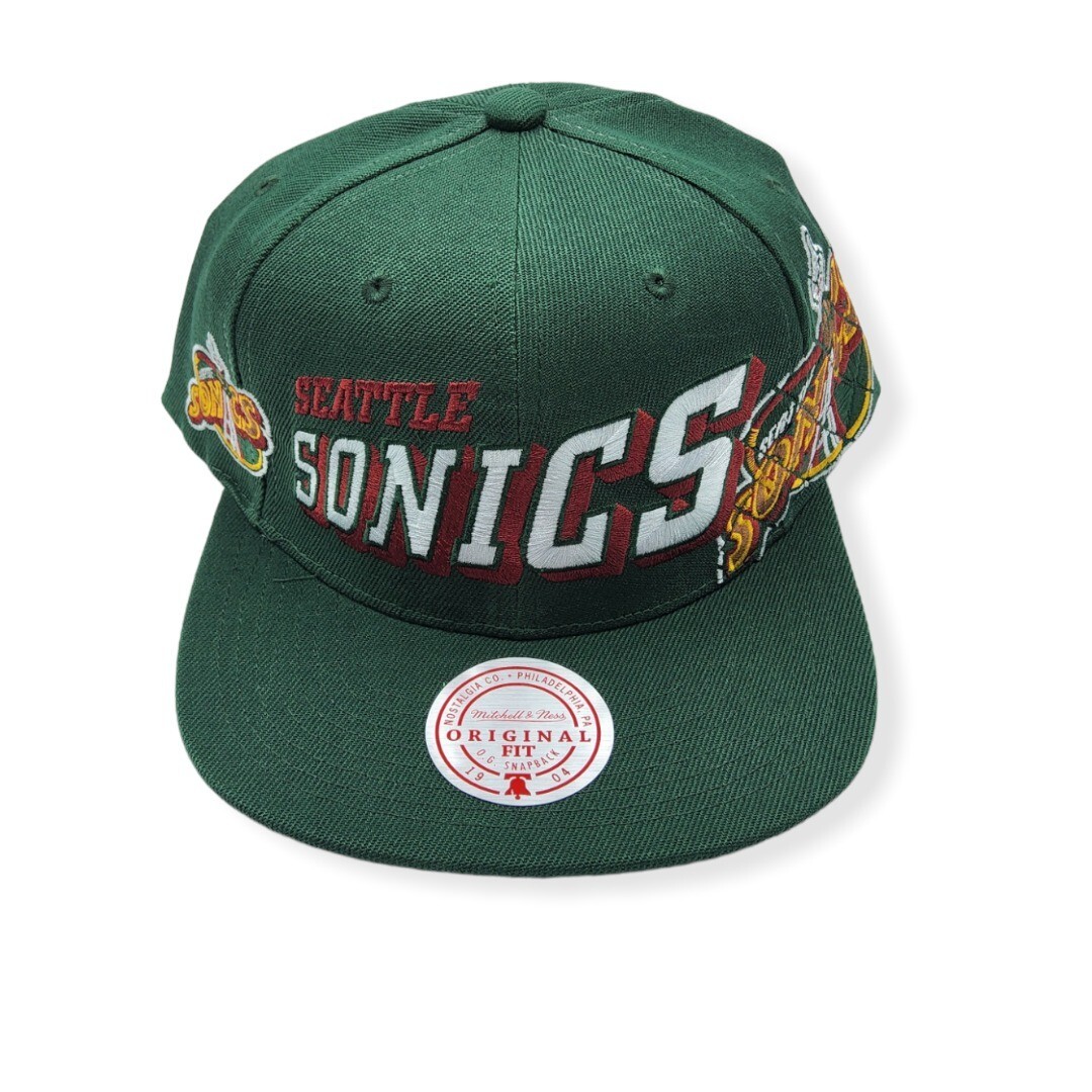 Mitchell & Ness Seattle Supersonics The Grid Adjustable Snapback