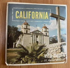 View Master California 3 Reels And Booklet A170 Vintage Photography 80s 70s