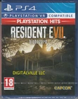 Resident Evil VII 7 Biohazard PS4 VR Compatible PlayStation 4 Brand New Sealed