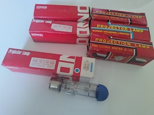 6x  Projektionslampen 75 Volt 375 Watt