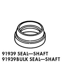 OEM Whirlpool WP91939 Washer Seal-Shaft 17248 18918 3154 91939 91939D 92939 9...
