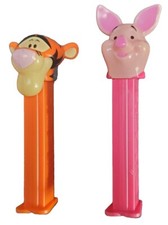 VTG Winnie the Pooh PEZ Candy Dispensers - Tigger, Piglett