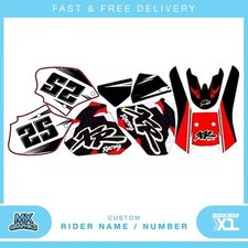 Fits Honda XR400. Custom MX Vinyl graphics, Decal Sticker Kit