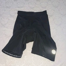Canari Black GEL Padded Cycling Triathlon Compression Shorts Mens Large L