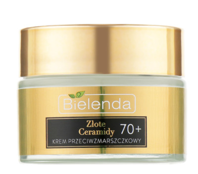 Bielenda Golden Ceramides Regenerating Lifting Cream Day/Night 70+ 1.7 fl.oz.