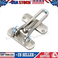 Home Security Door Lock Swing Bar Door Guard for Kids Hotel Door Padlock Latch