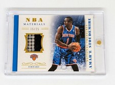 2013-14 Panini National Treasures NBA Material Prime #19 Amare Stoudemire /25