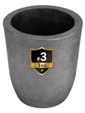 Clay Graphite Crucible(0.5kg-14kg) for Metal Melting Gold/Silver, Metals