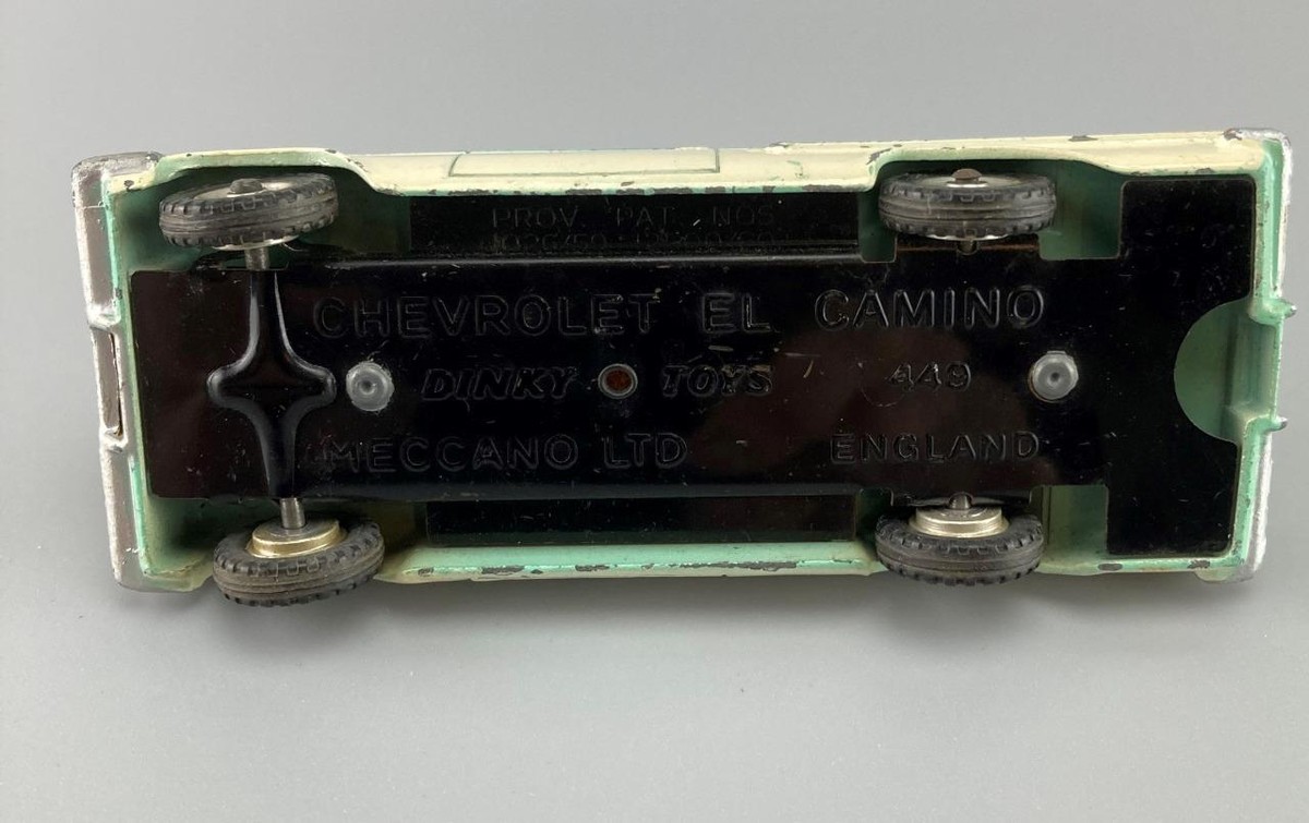 DINKY TOYS #449 CHEVROLET EL CAMINO IN ORIGINAL USED