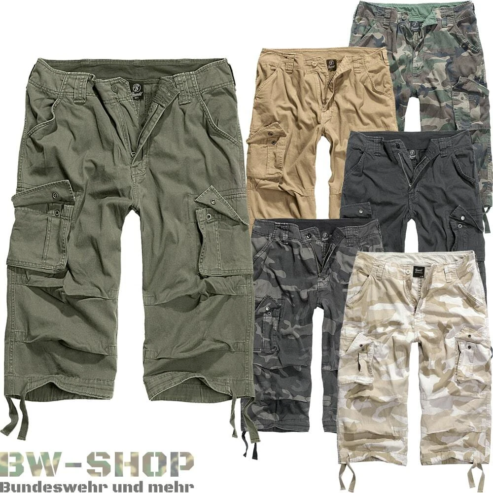 BRANDIT 3/4 SHORTS URBAN LEGEND CROPPED PANTS CARGO VINTAGE SHORT BW ARMY BERMUDA
Opens in a new win