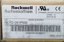 Rockwell Automation AK-R2-091P500 Dynamic Brake Resistor, 0-1000VDC 91Ω