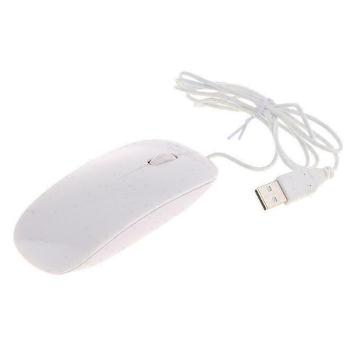 WIRED USB OPTICAL MOUSE For PC LAPTOP COMPUTER SCROLL LED щх п WHEEL εζ Y M8U7 - Picture 8 of 12