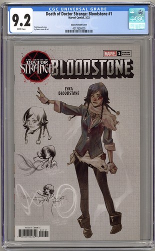 Death of Doctor Strange: Bloodstone #1 CGC 9.2 "Design" - 1st Appearance of Lyra