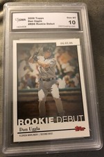 2006 Topps Dan Uggla Rookie Debut #RD6 Graded GMA Gem MT 10