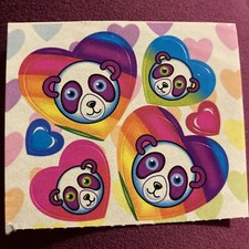 Lisa Frank vintage 1980 s panda bear stickers