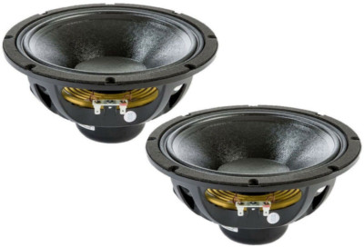 2x 18 Sound 10NW650 10'' Neodymium Pro Audio Line Array Woofer 600W 8-Ohm 96 dB