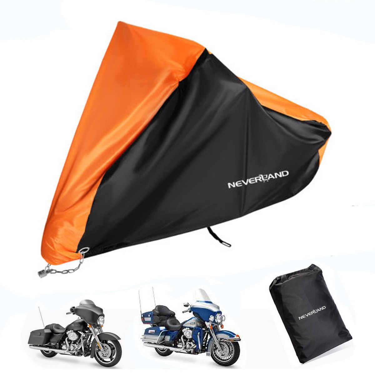 XXXL Motorcycle Cover Waterproof For Harley Davidson Heritage