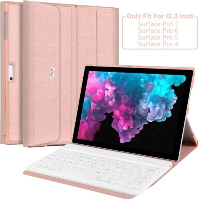 Keyboard Case for Microsoft Surface Pro 7+/7/6/5/4/LTE Portfolio Business Cover