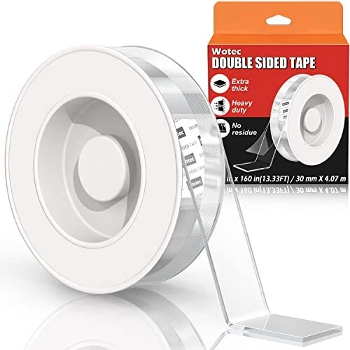 Powerful Ultra-strong Double Sided Adhesive Nano Tape Heavy Duty