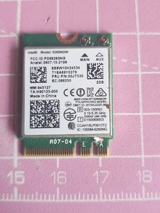 Intel 8260 NGW Wireless WiFi PCIe Dual Band Netzwerkadapter Karte mit Bluetooth