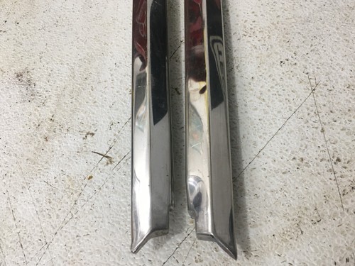 1968 Camaro Deluxe Door Reveal Stainless Trim Reveal Molding LH RH Pair Original - Picture 5 of 16