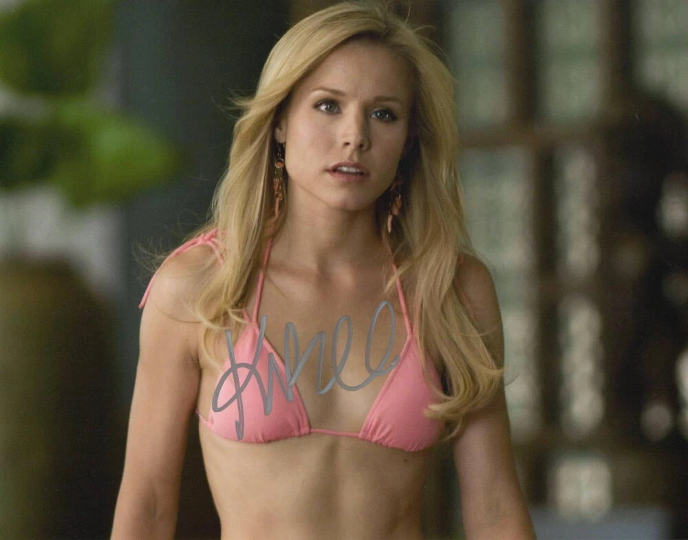 KRISTEN BELL SEXY SIGNED 11X14 PHOTO #10 VERONICA MARS