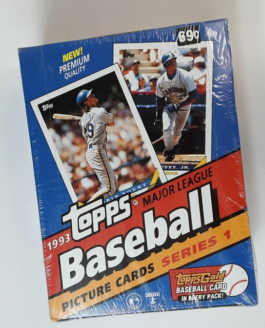Topps 1993 Series 1 Baseball Trading Cards Box for sale online eBay