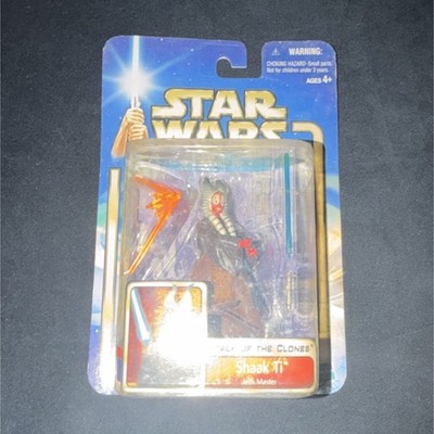 Hasbro Star Wars Shaak Ti Attack of the Clones Figur 2002