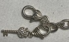 JUDITH RIPKA Sterling KEY TO MY HEART 20" Cable Link Necklace w/ Key Charm — photo 4