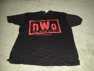 VINTAGE WCW NWO RED T SHIRT XL WRESTLING WWF WWE NWA AWA
