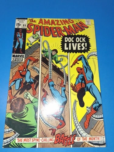 1970 Marvel The Amazing Spider-Man #89 Comic Book - VG/FN