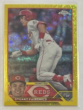 2023 Topps Chrome Update #USC205 Stuart Fairchild Yellow Mini Diamond #/75