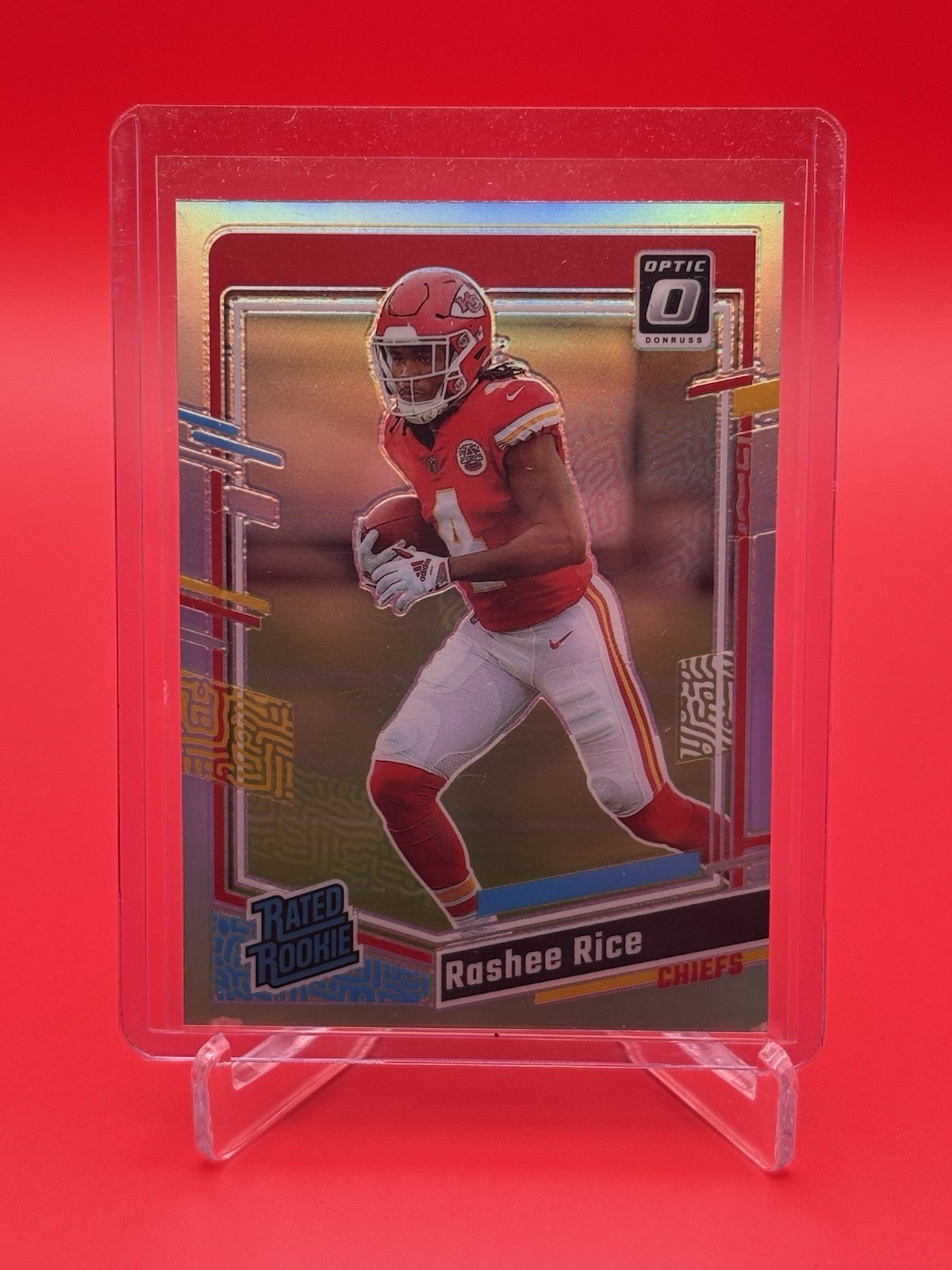 2023 Panini Donruss Optic - Rated Rookie Rashee Rice #257 Holo Prizm (RC)