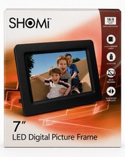 SHOMI 7  LED DIGITAL NEW PICTURE FRAME
