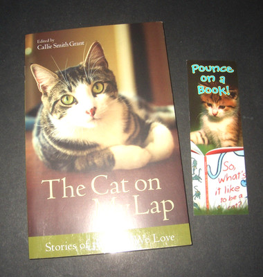 The Cat on My Lap: Stories of the Cats We Love + Cat Bookmark