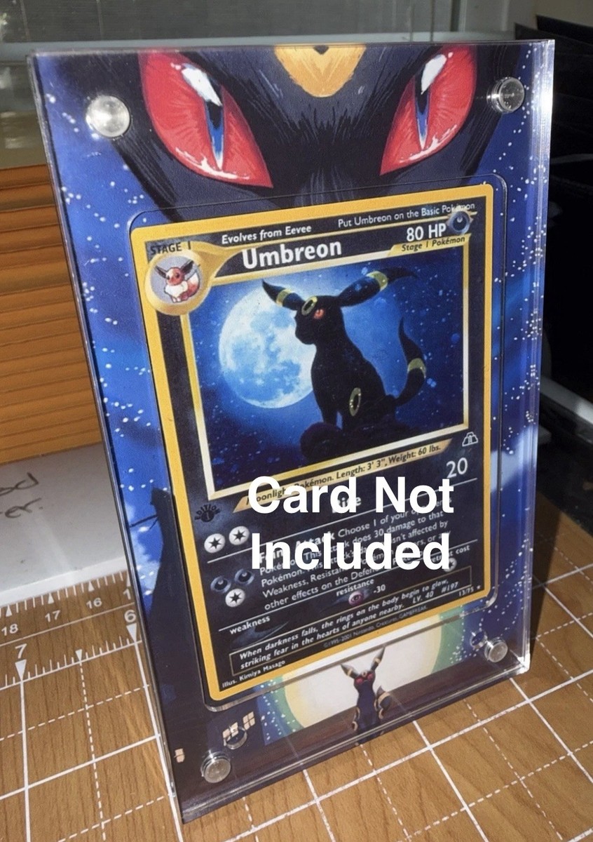 Umbreon 13/75 Pokemon Neo Discovery Magnetic 🧲 Extended Artwork