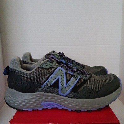 New Balance 410v8 Trail Running Shoes Women's Size 9 Men's Sz 7.5 Gray WT410LQ8