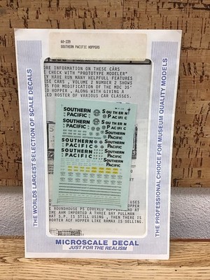 Microscale Decals N Scale 60-239: Southern Pacific Hoppers