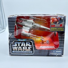 Star Wars Micro Machines Action Fleet Luke   s X-Wing w Luke Skywalker & R2-D2