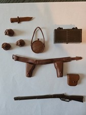 Marx Johnny West Money Chest Gold Bags Holster Knife Canteen Rifle