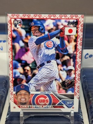 2023 Topps Japan Edition Cherry Blossoms /99 Christopher Morel #93 Rookie RC