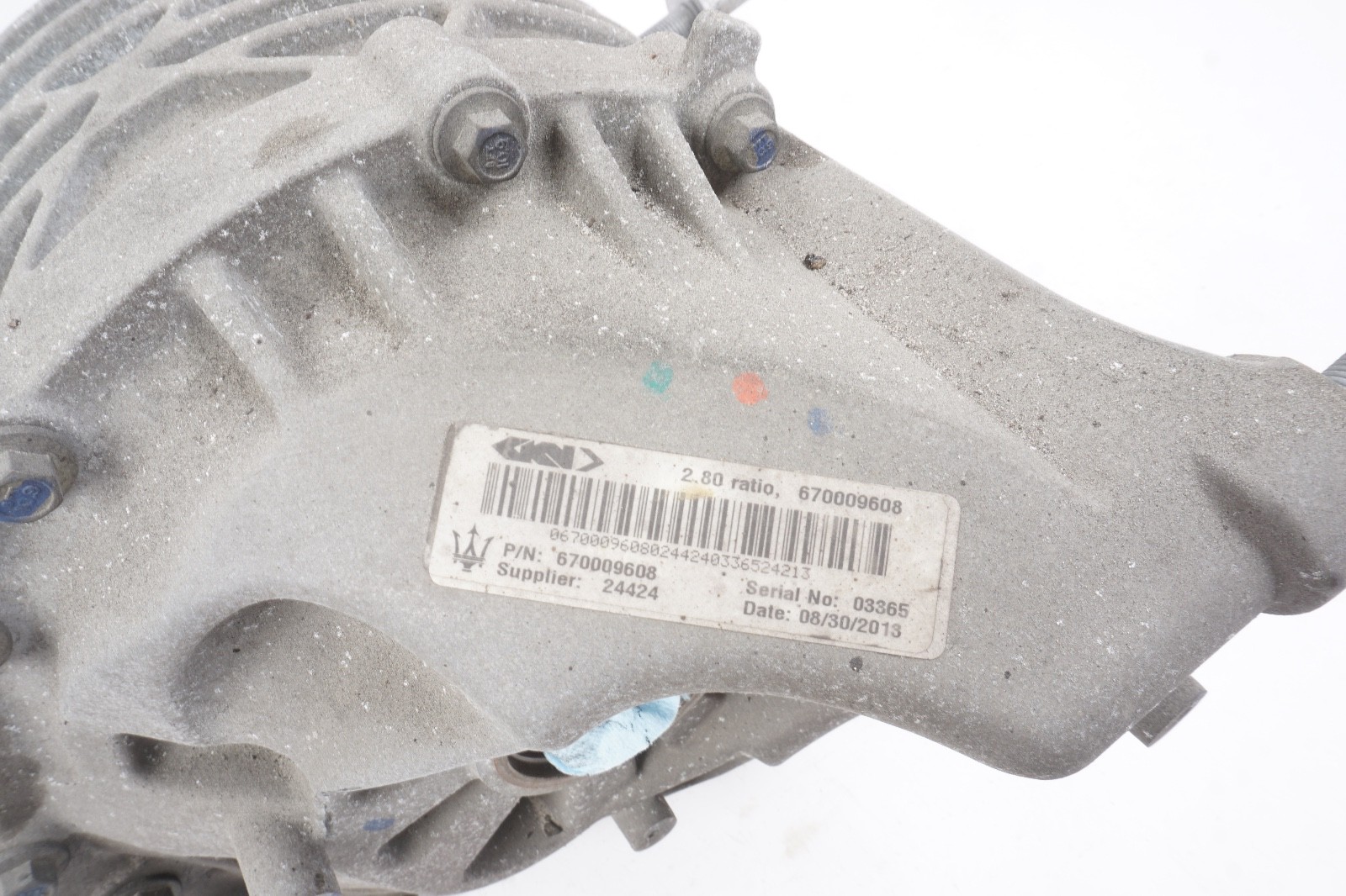 14-24 Maserati Quattroporte M156 Rear Differential Axle Carrier 670009608 OEM