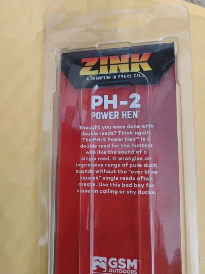 ZINK, DOUBLE REED, PH-2 POWER HEN, (U) - Image 4 of 4