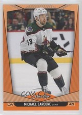 2024-25 O-Pee-Chee Orange Border 21/25 Michael Carcone #393 0u7i