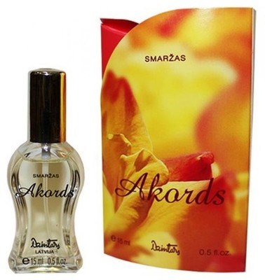 Dzintars ''Akords'' EDP 15 ml Духи ''Аккорд'' 15 мл Дзинтарс Vintage OVP NEU