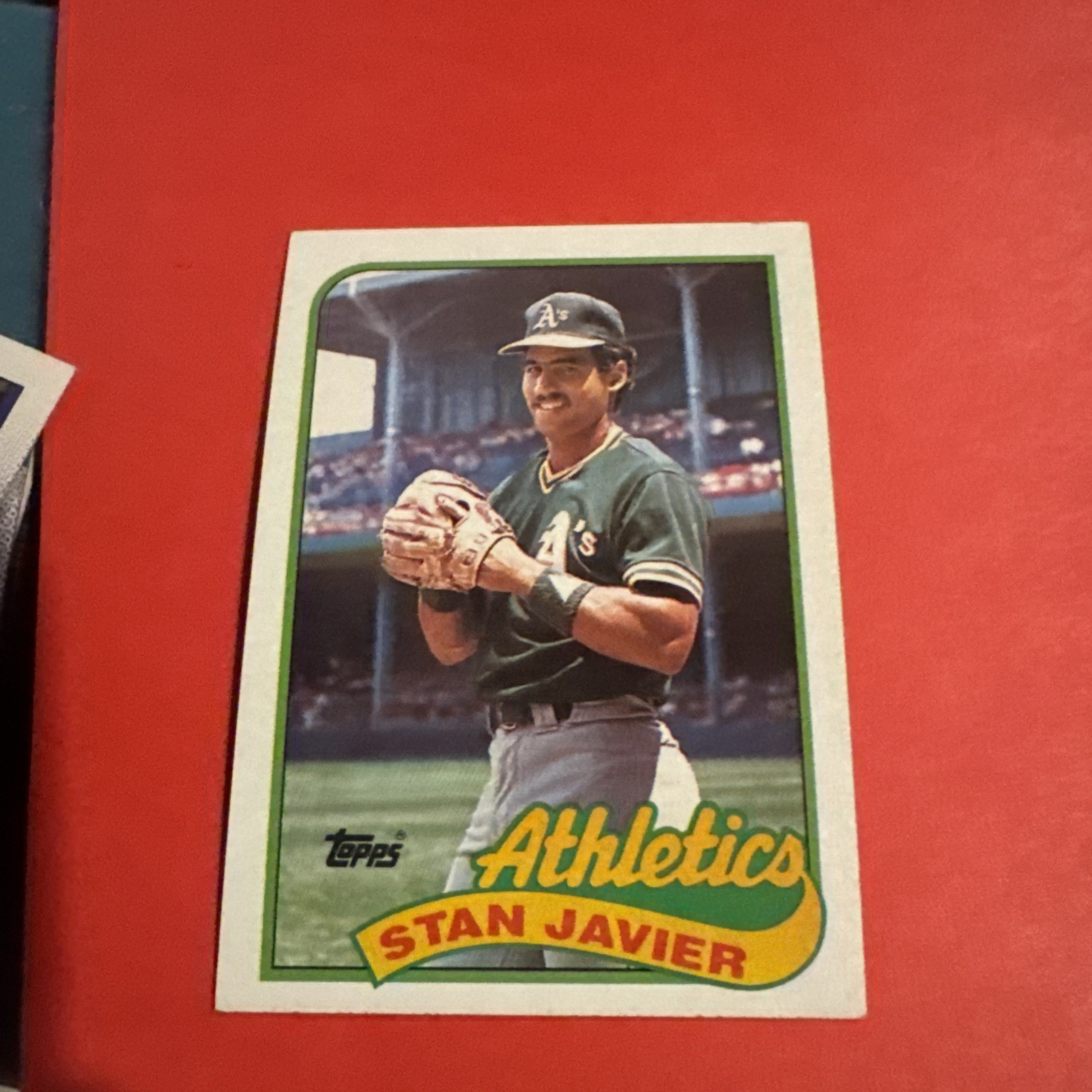 1989 Topps - Stan Javier #622 Oakland Athletics