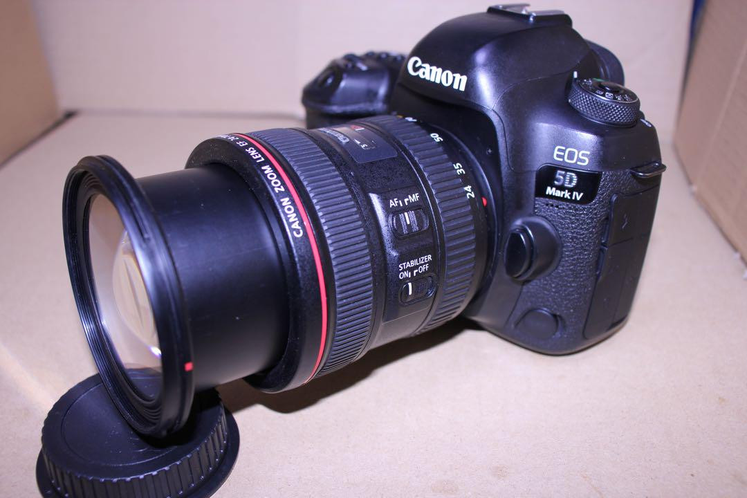 Canon EOS 5D Mark IV/EF 24-70㎜F4L IS USM Amazon.com : Canon EOS 5D Mark IV Full Frame Digital SLR