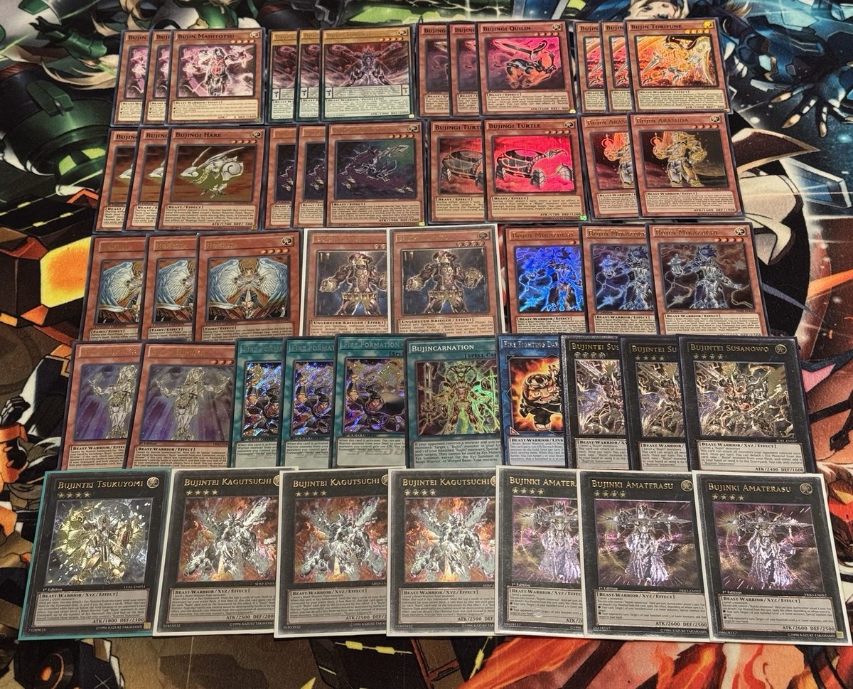 BUJIN DECK  HIGH RARITY RETRO FORMAT  Yugioh Yu-Gi-Oh Yamato Ultimate  Tsuku