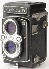 Yashica Yashica-D TLR Film Camera Yashikor 80mm F3.5 Vintage from Japan